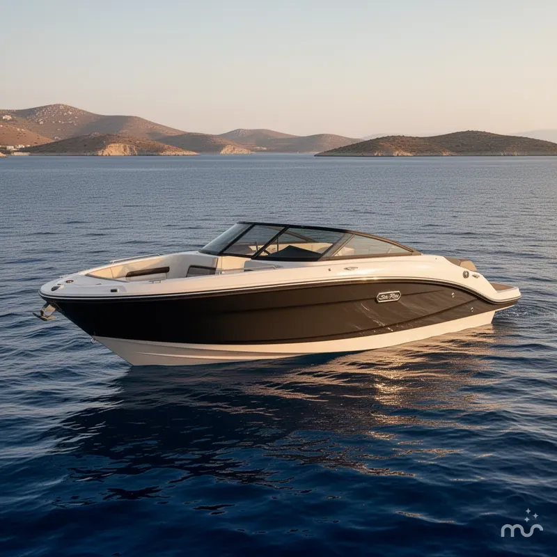 Slide: The Image of Sea Ray SPX 190 Outboard 2025 - 2