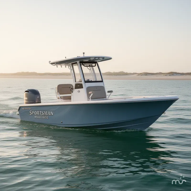 Slide: The Image of Sportsman Masters 247OE Bay Boat 2025 - 0