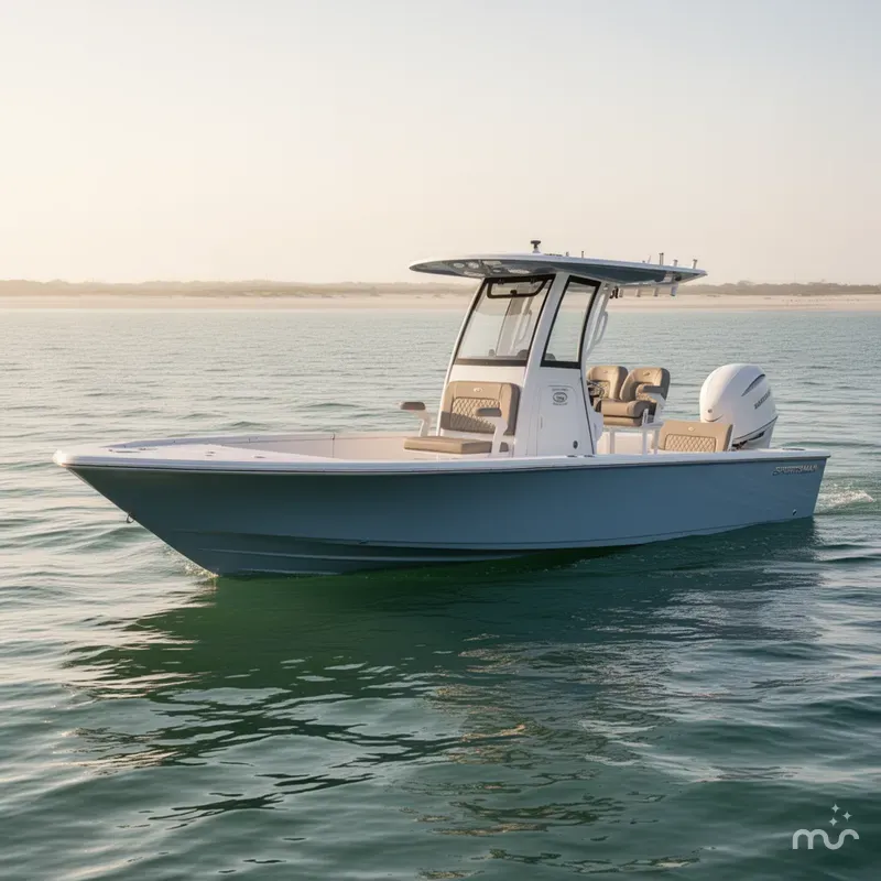 Slide: The Image of Sportsman Masters 247OE Bay Boat 2025 - 1