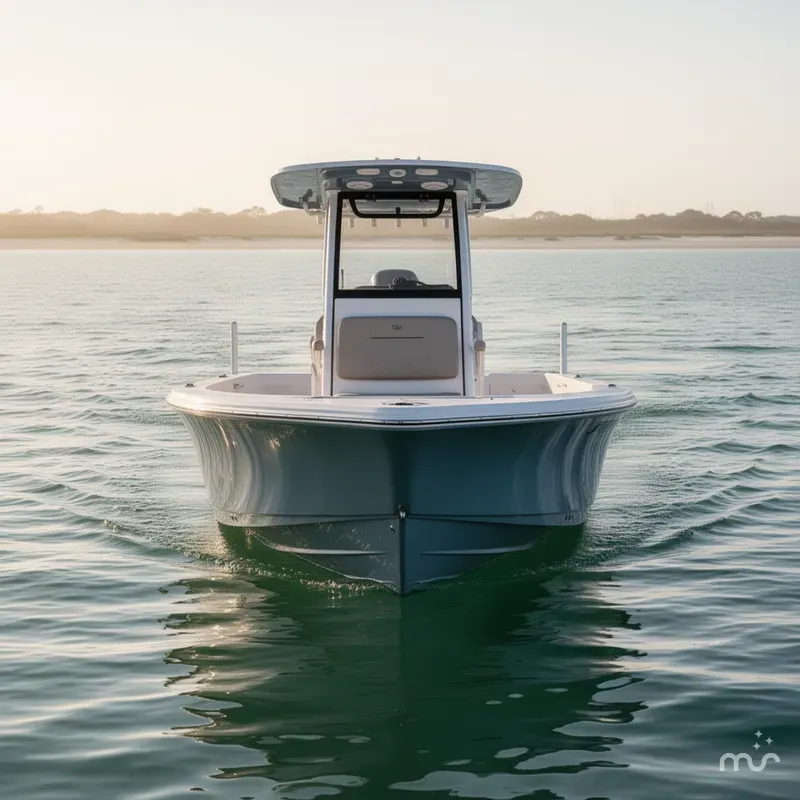 Slide: The Image of Sportsman Masters 247OE Bay Boat 2025 - 2