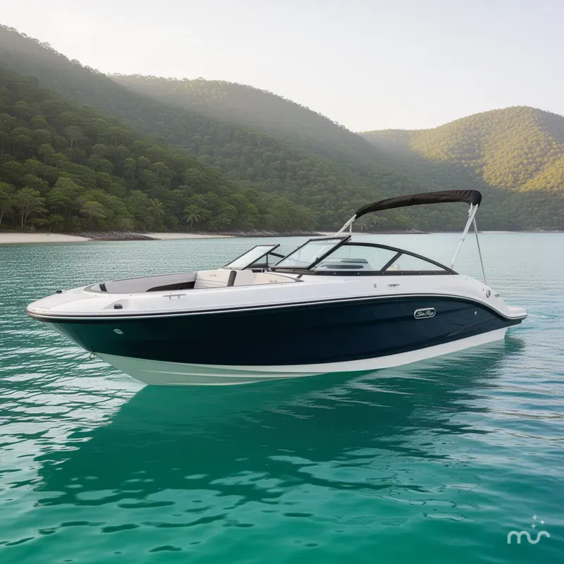 Slide: The Image of Sea Ray SPX 190 Outboard 2025 - 2