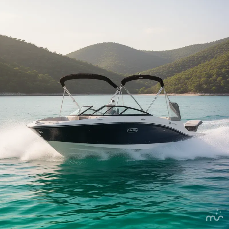 Slide: The Image of Sea Ray SPX 190 Outboard 2025 - 4