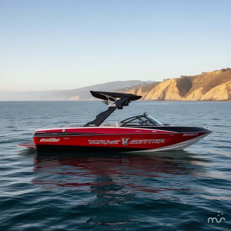 Slide: The Image of Malibu Wakesetter 21 VLX 2009 - 4