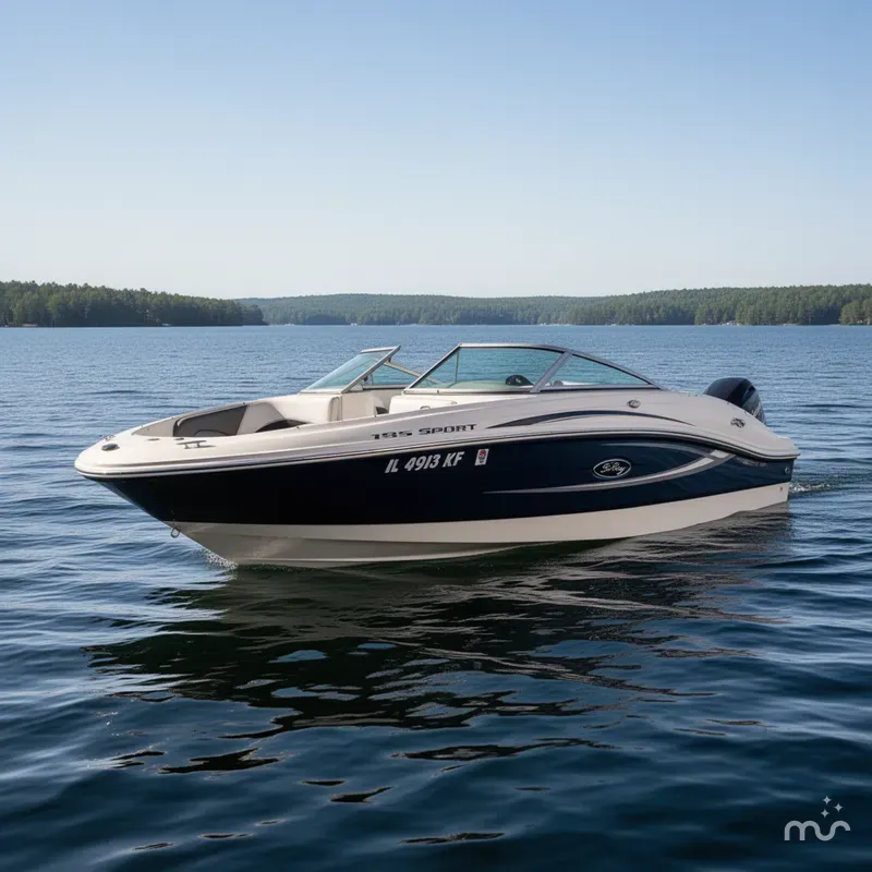 Slide: The Image of Sea Ray 195 Sport 2008 - 1