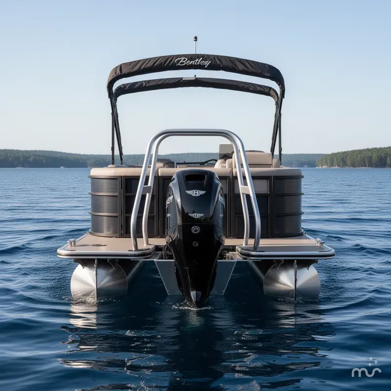 Slide: The Image of Bentley Pontoons Fish-N-Criuise 223 3/4 Tube 2025 - 0