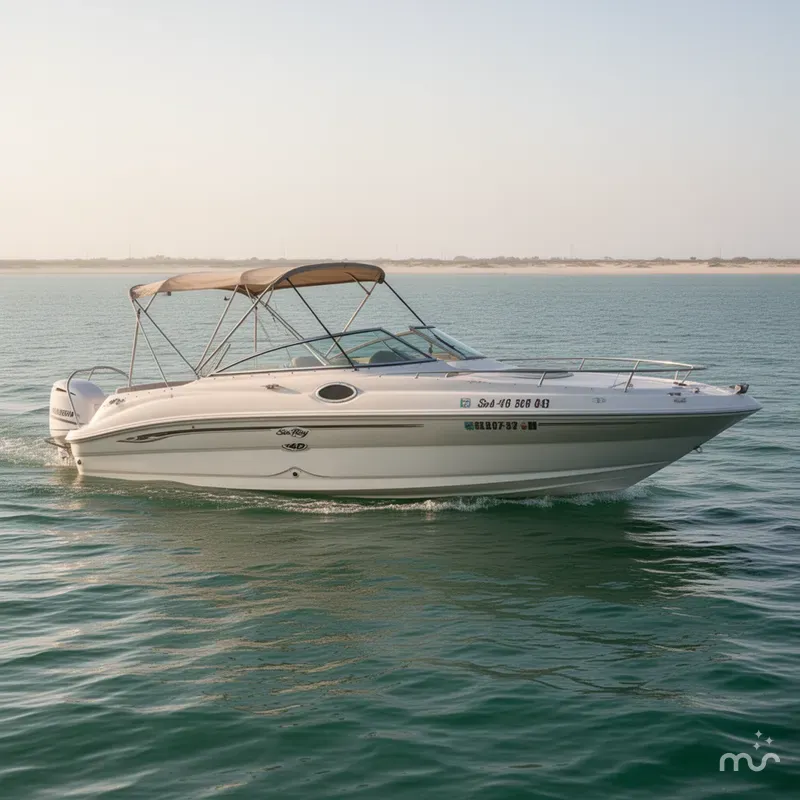 Slide: The Image of Sea Ray 240 Sundeck 2001 - 0