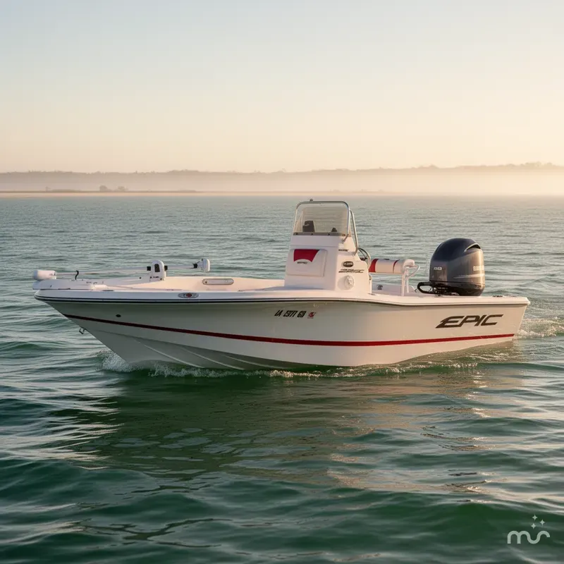 Slide: The Image of Epic 22 SC Center Console Bay Boat 2014 - 2