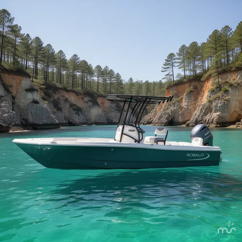 Slide: The Image of Robalo 206 Cayman 2025 - 2