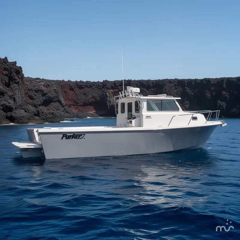 Slide: The Image of Parker Marine 287 Explorer 2026 - 2
