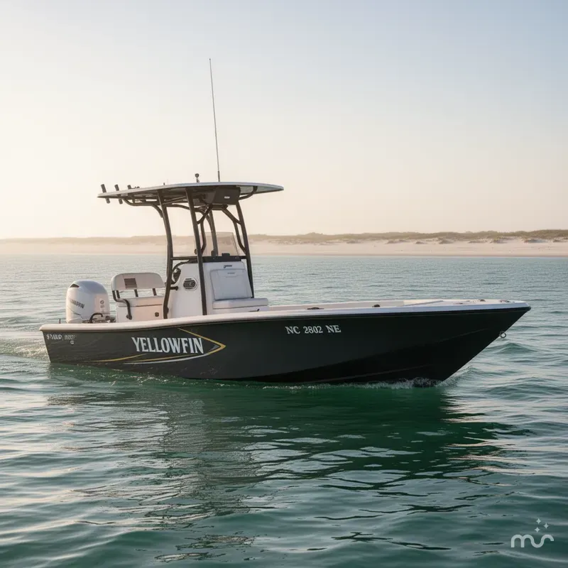Slide: The Image of Yellowfin 24 Bay CE 2021 - 0