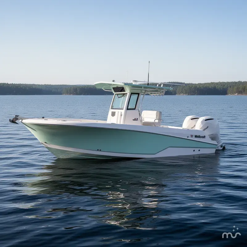 Slide: The Image of Wellcraft 243 Fisherman 2025 - 2