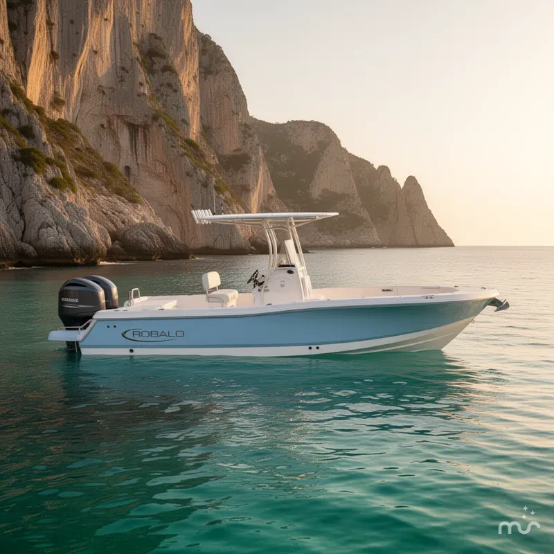 Slide: The Image of Robalo 226 Cayman 2025 - 2