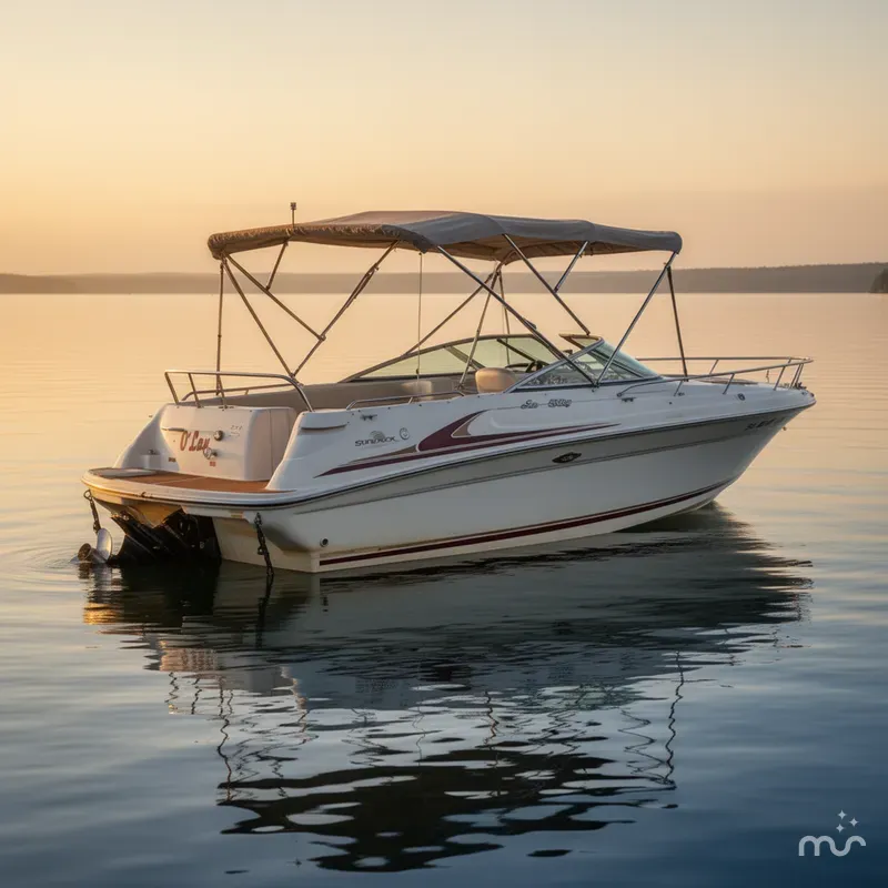 Slide: The Image of Sea Ray 240 Sundeck 1995 - 0