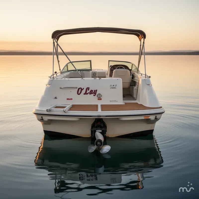 Slide: The Image of Sea Ray 240 Sundeck 1995 - 3