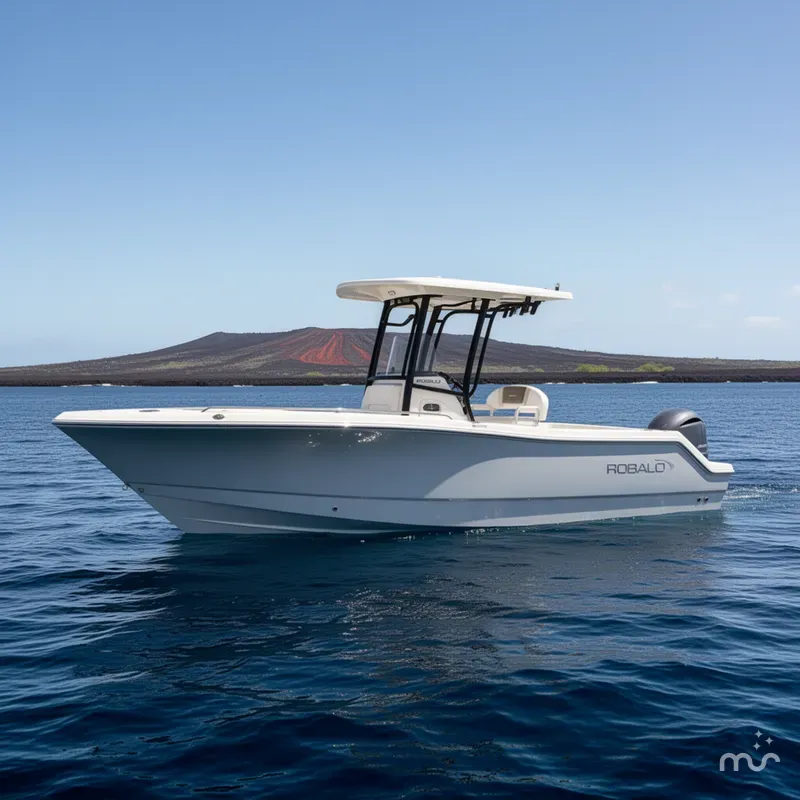 Slide: The Image of Robalo R230 Center Console 2025 - 2