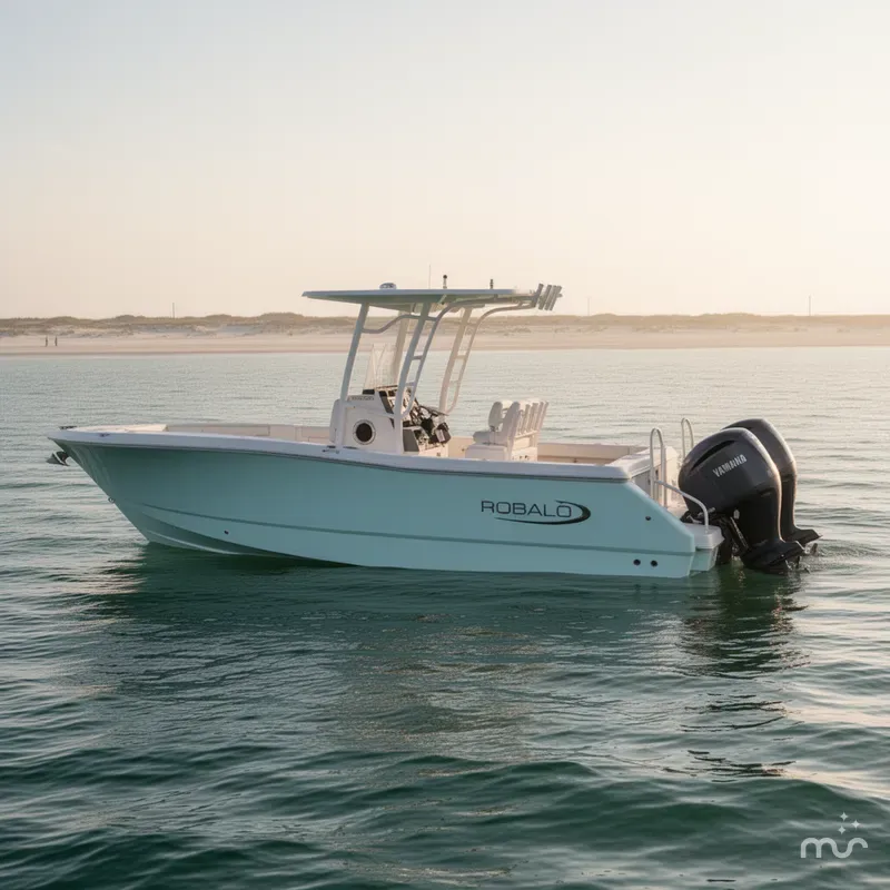 Slide: The Image of Robalo R232 Explorer 2025 - 2