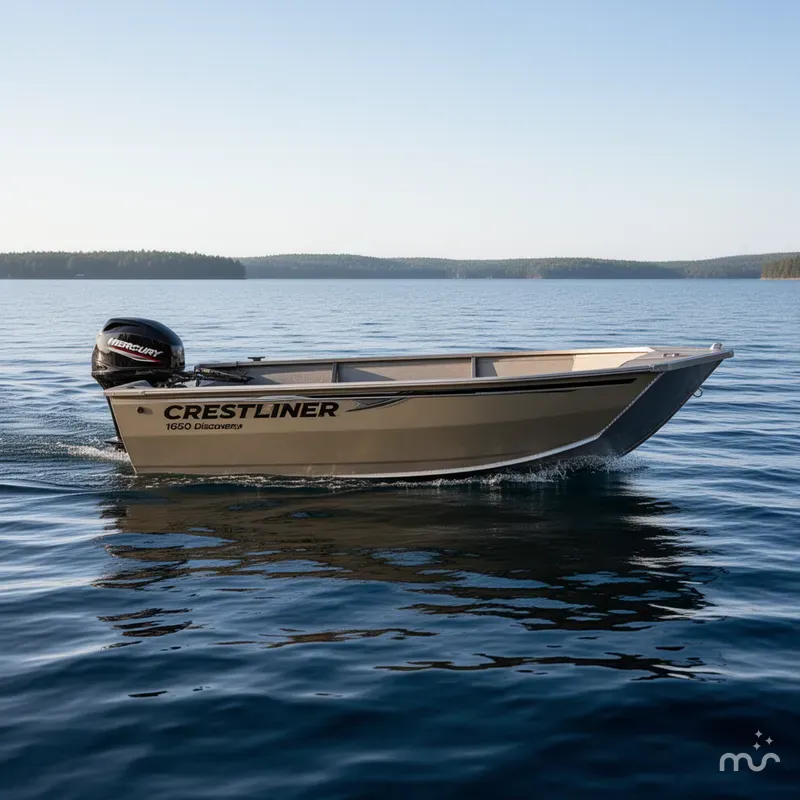 The Image of Crestliner 1650 Discovery Tiller 2023 - 0