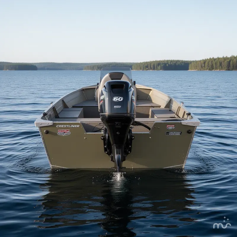 Slide: The Image of Crestliner 1650 Discovery Tiller 2023 - 3