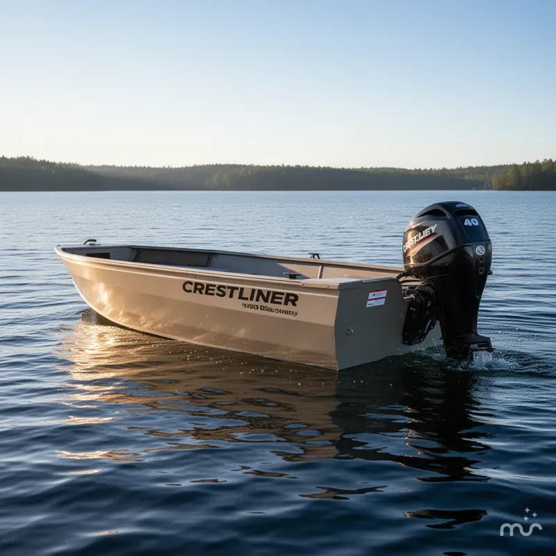 Slide: The Image of Crestliner 1650 Discovery Tiller 2023 - 4