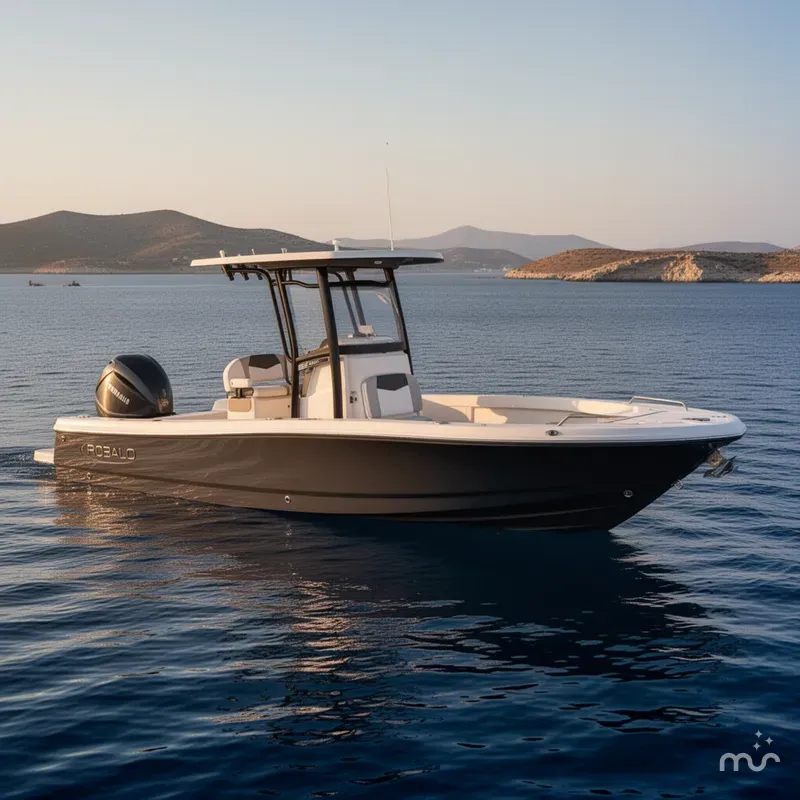 Slide: The Image of Robalo 246 Cayman 2025 - 2