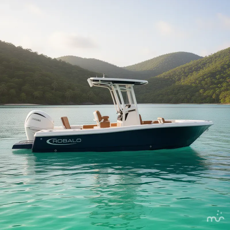 Slide: The Image of Robalo 246 Cayman 2025 - 2