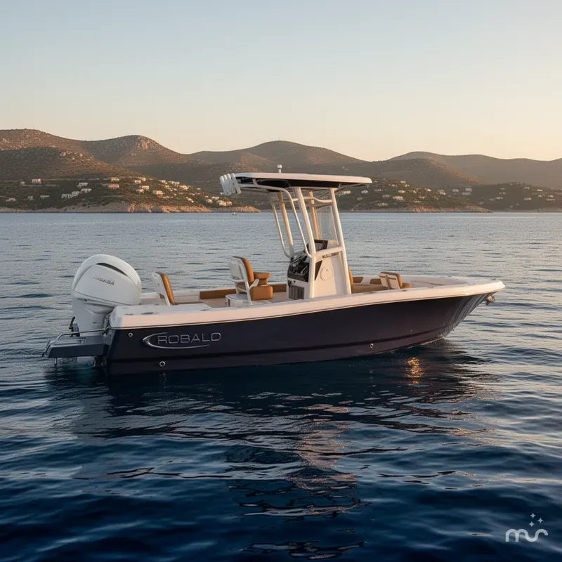 Slide: The Image of Robalo 246 Cayman 2025 - 2