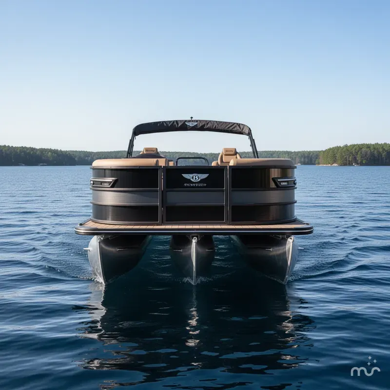 Slide: The Image of Bentley Pontoons ELITE 223 SWINGBACK TRI-TOON 2025 - 3