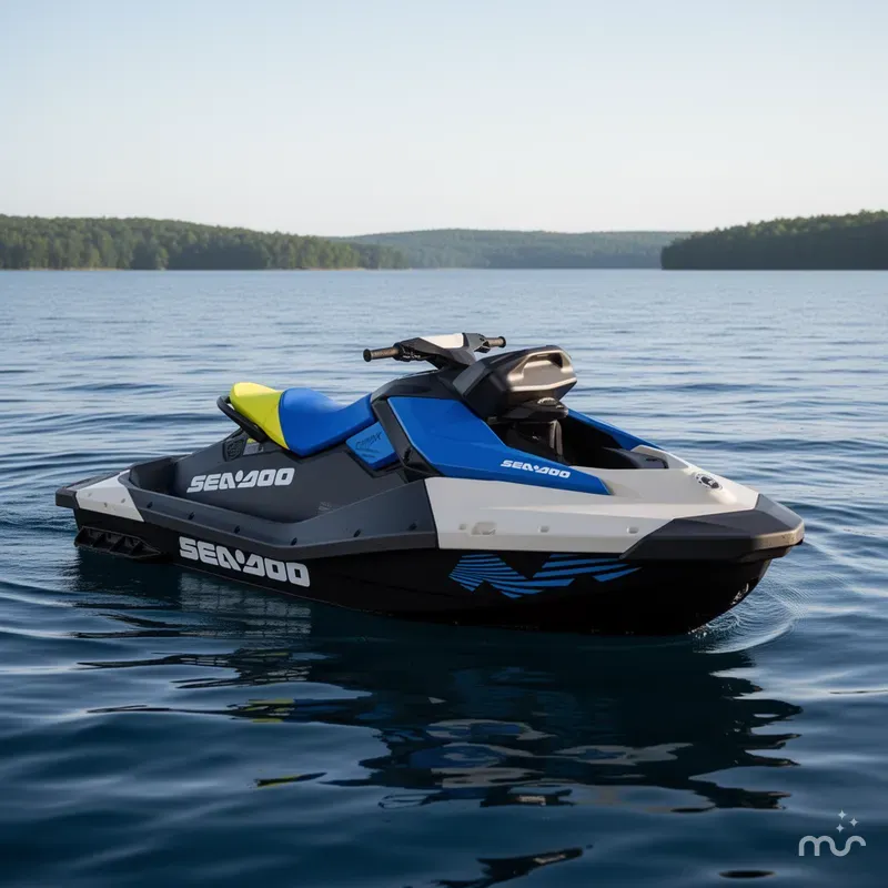 Slide: The Image of Sea-Doo Spark Trixx for 1 iBR and audio in option 2025 - 0