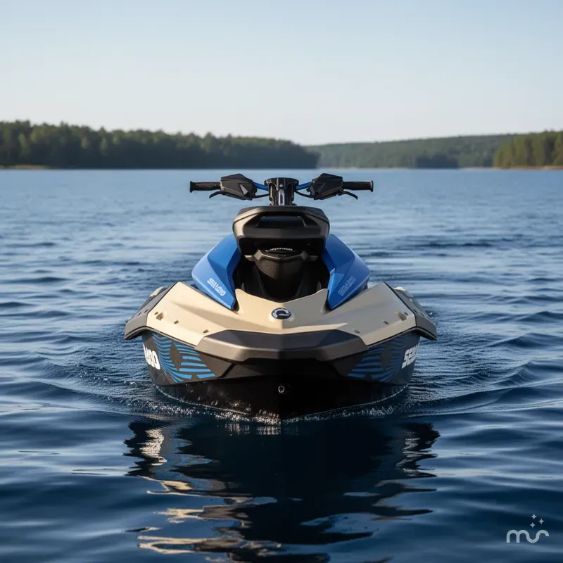 Slide: The Image of Sea-Doo Spark Trixx for 1 iBR and audio in option 2025 - 3