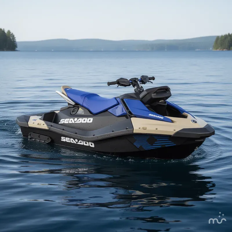 Slide: The Image of Sea-Doo Spark Trixx for 3 iBR and audio in option 2025 - 0