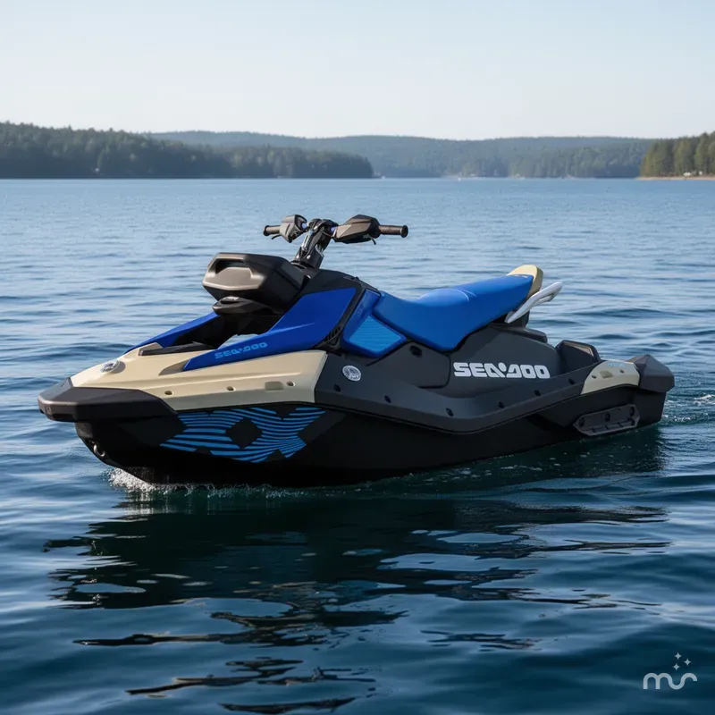 Slide: The Image of Sea-Doo Spark Trixx for 3 iBR and audio in option 2025 - 1