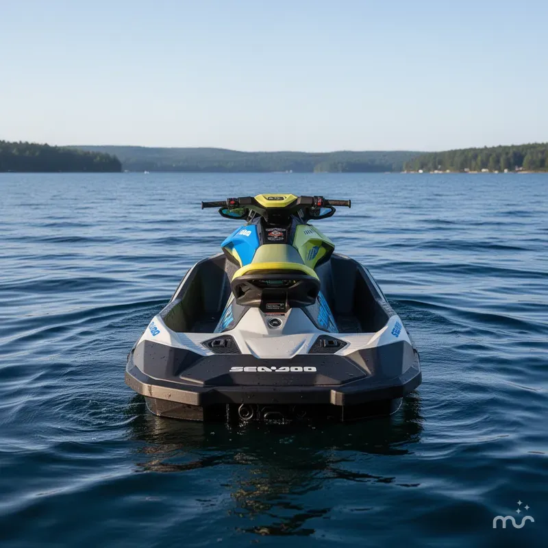 Slide: The Image of Sea-Doo Spark Trixx for 3 iBR and audio in option 2025 - 2