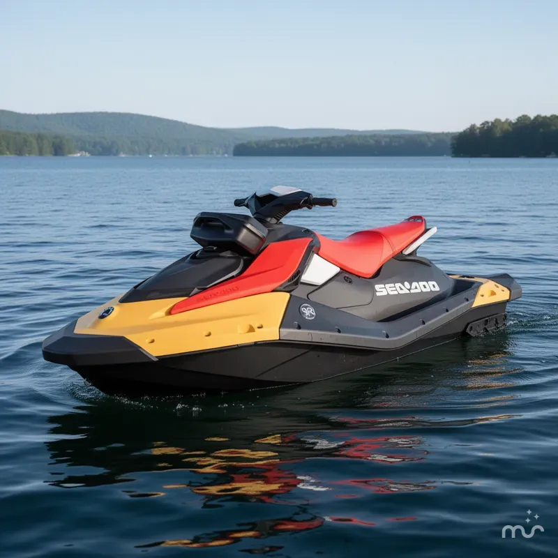 Slide: The Image of Sea-Doo Spark 3up 90 hp iBR Convenience Package Sound System 2024 - 0