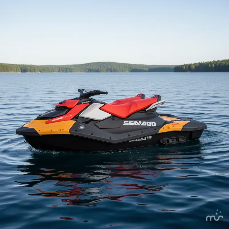 Slide: The Image of Sea-Doo Spark 3up 90 hp iBR Convenience Package 2024 - 1