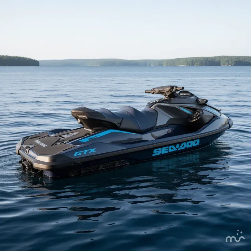 Slide: The Image of Sea-Doo GTX 170 Tech Package, audio, iDF, iBR 2025 - 0