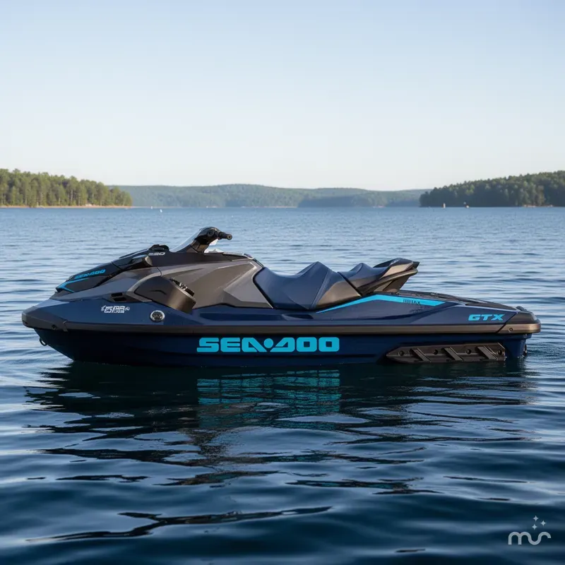 Slide: The Image of Sea-Doo GTX 230 Tech Package, audio, iDF, iBR 2025 - 2