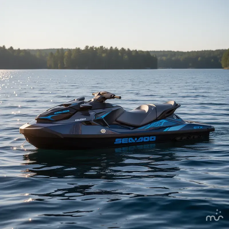 Slide: The Image of Sea-Doo GTX 230 Tech Package, audio, iDF, iBR 2025 - 4