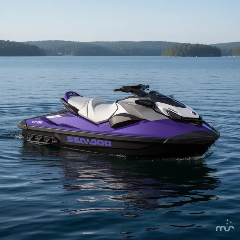 Slide: The Image of Sea-Doo GTI SE 130 Tech Package, audio, iDF, iBR 2025 - 0