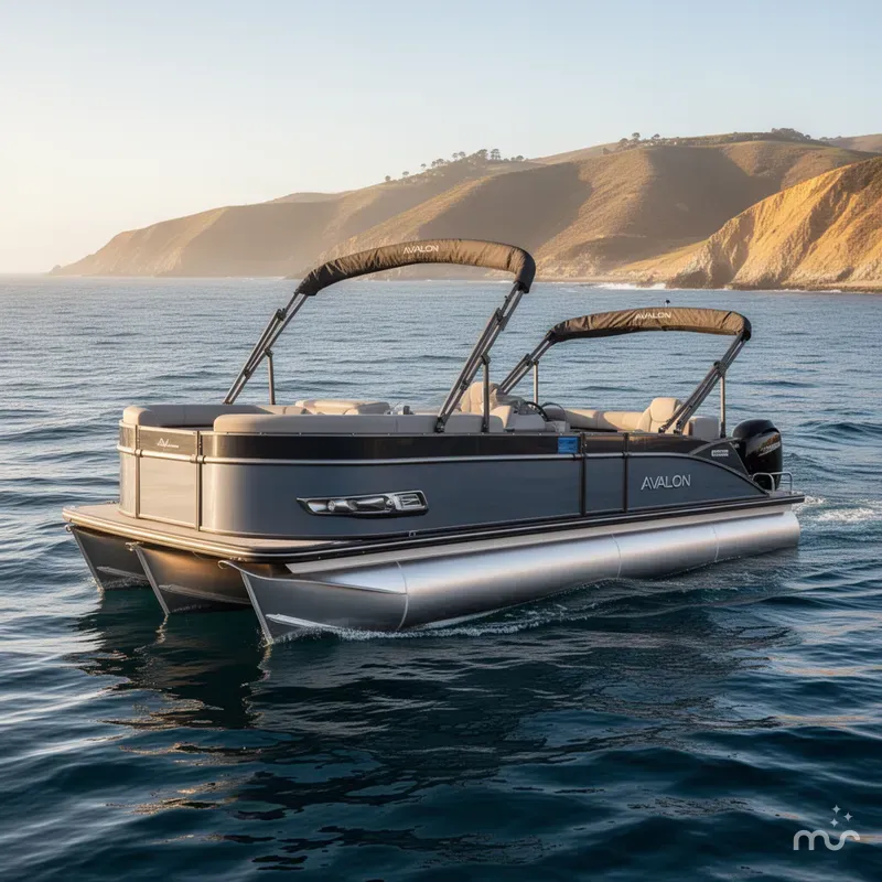 Slide: The Image of Avalon Catalina Versatile Rear Bench 25 FT 2025 - 1