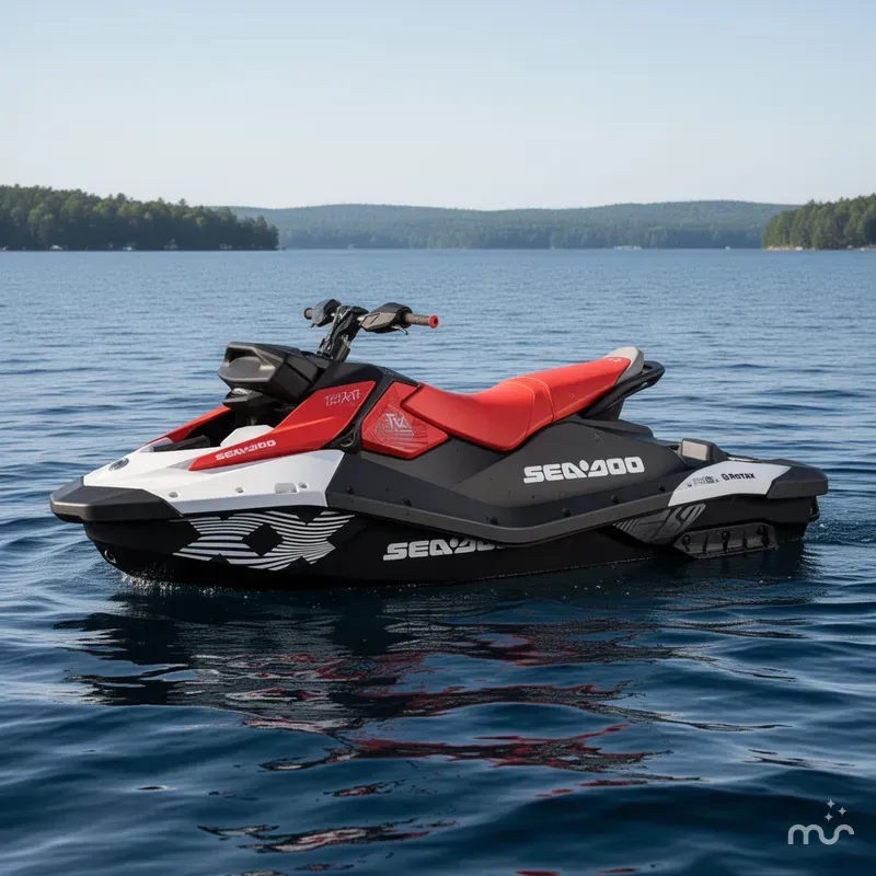 Slide: The Image of Sea-Doo Spark Trixx For 3 Rotax 900 ACE - 90 Ibr A 2025 - 0