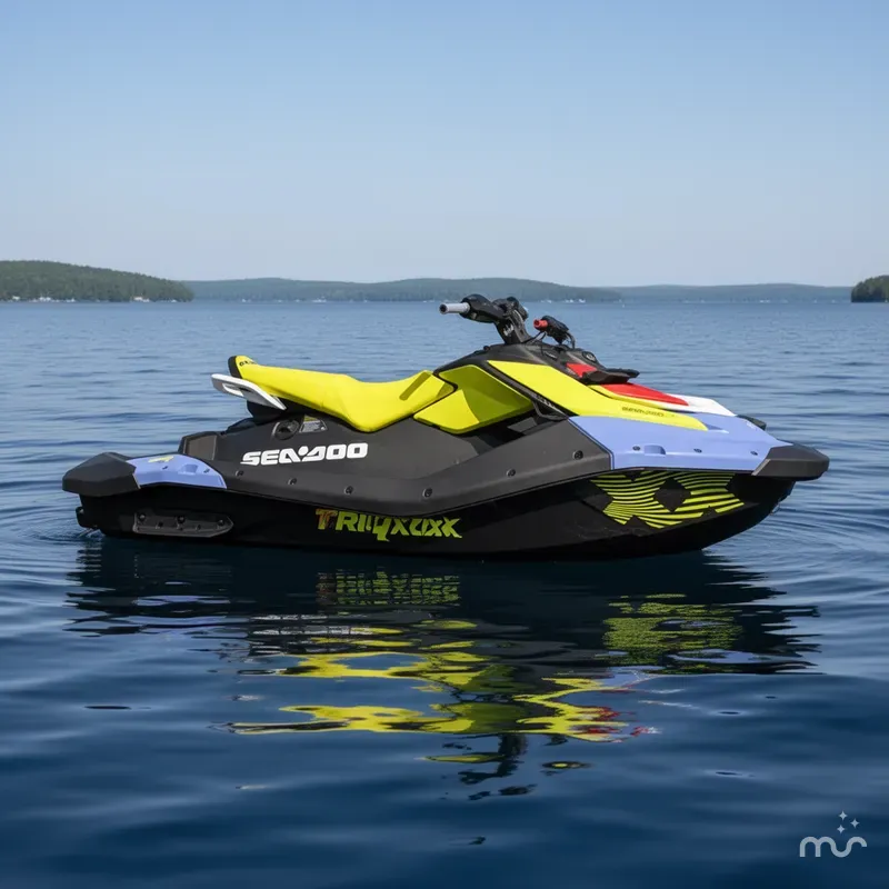 Slide: The Image of Sea-Doo Spark Trixx for 3 Rotax 900 ACE - 90 iBR 2024 - 2
