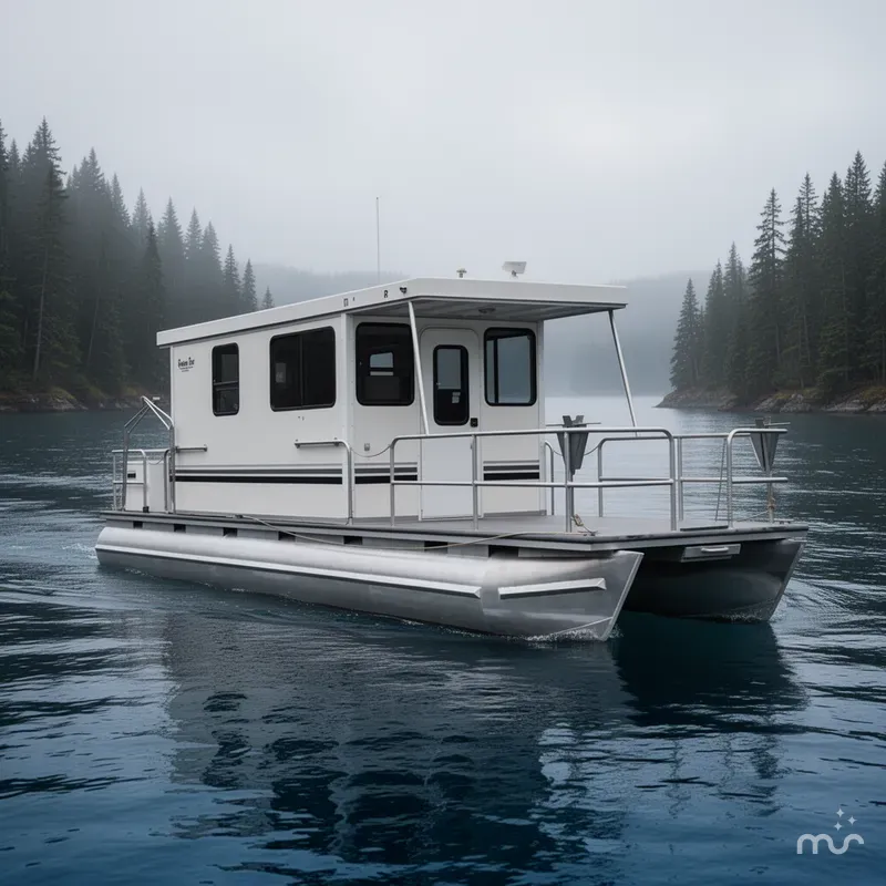The Image of Custom River Time Houseboat 2010 - 0