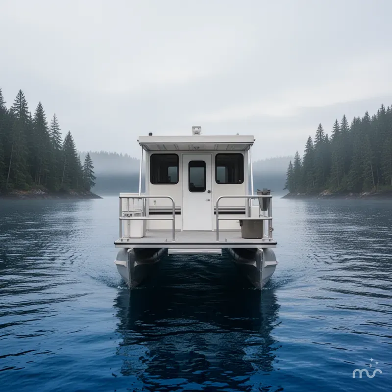 Slide: The Image of Custom River Time Houseboat 2010 - 3