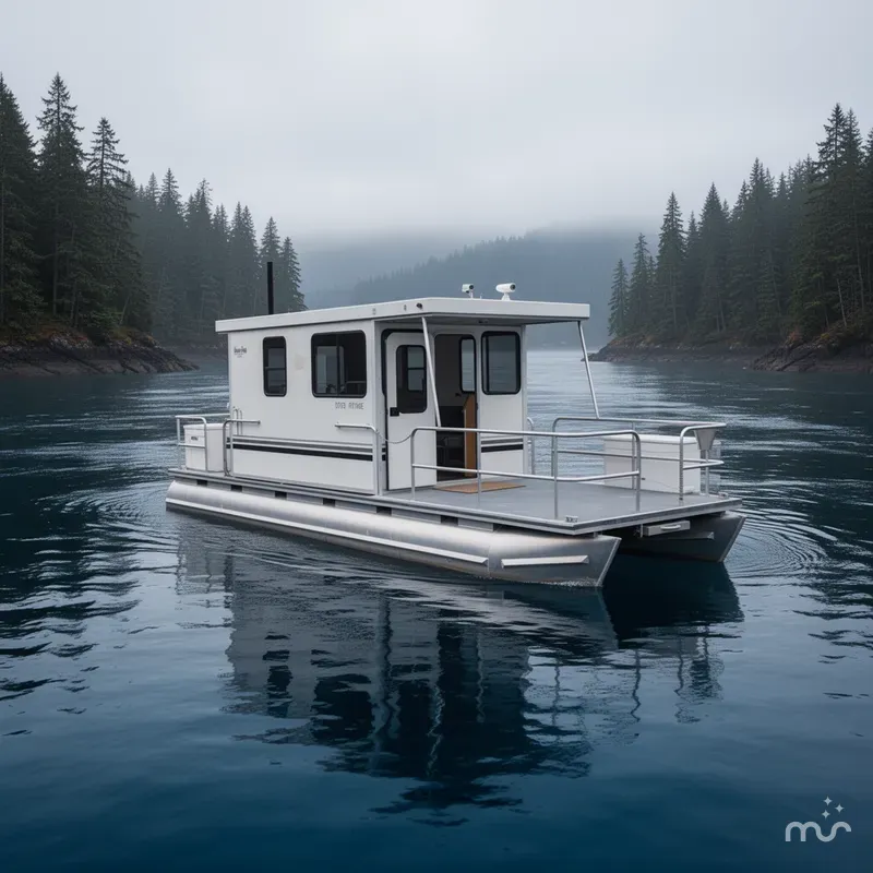 Slide: The Image of Custom River Time Houseboat 2010 - 4