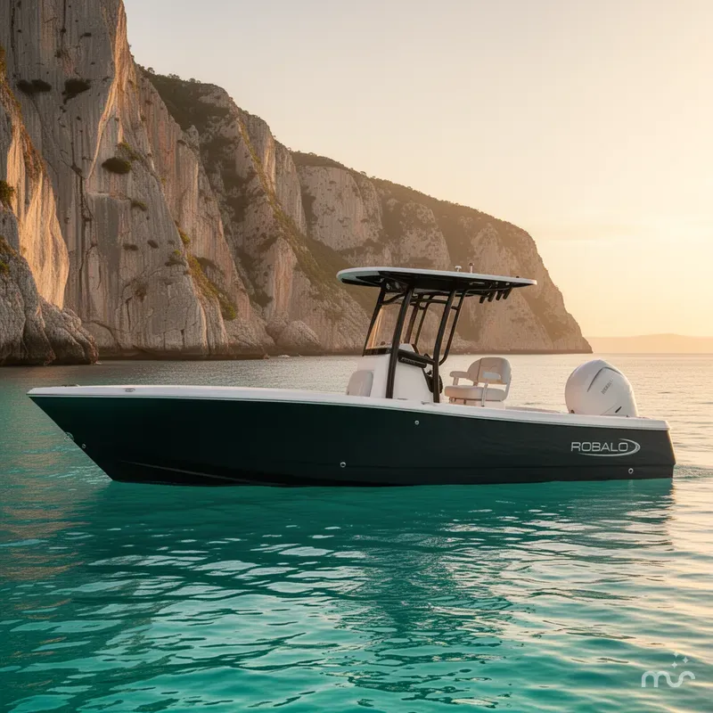 Slide: The Image of Robalo 246 Cayman 2025 - 2