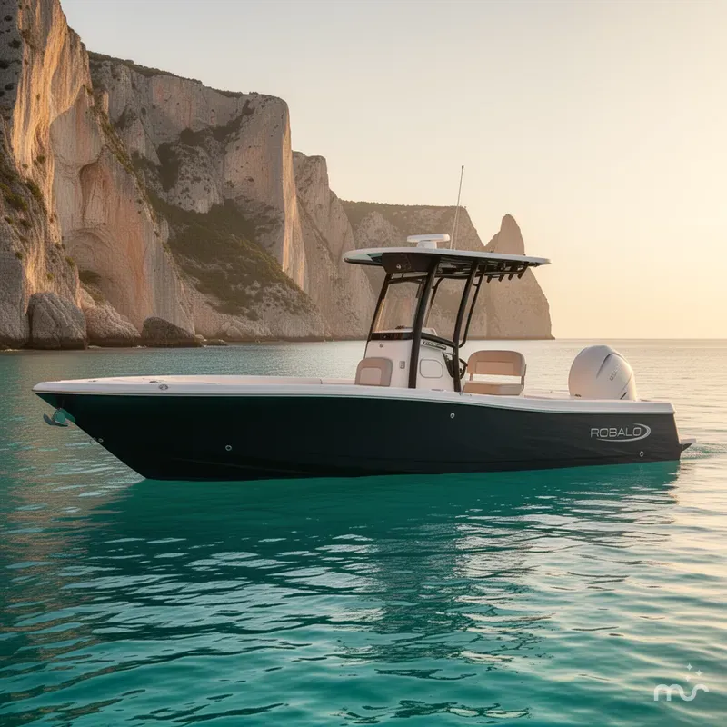 Slide: The Image of Robalo 246 Cayman 2025 - 2