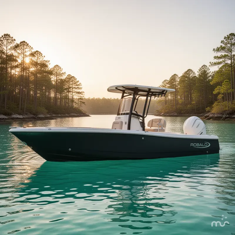 Slide: The Image of Robalo 246 Cayman 2025 - 2