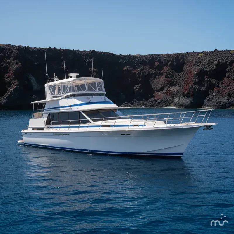 Slide: The Image of Chris-Craft 480 Catalina 1989 - 2