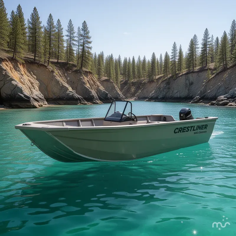 The Image of Crestliner 1650 Discovery Tiller 2023 - 0