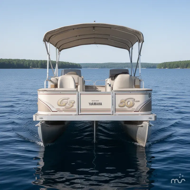 Slide: The Image of G3 PB18 Fish with Yamaha 50Hp 4-Stroke EFI Outboard & Trailer 2006 - 2